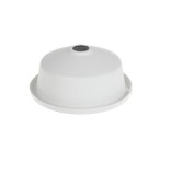 Parasolar Hikvision DS-1253ZJ-M pentru camera dome exterior, alb