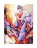 Tablou pictat manual, Eleganta, 70x50cm ulei pe panza in cutit efect 3D, Mircea Iordache