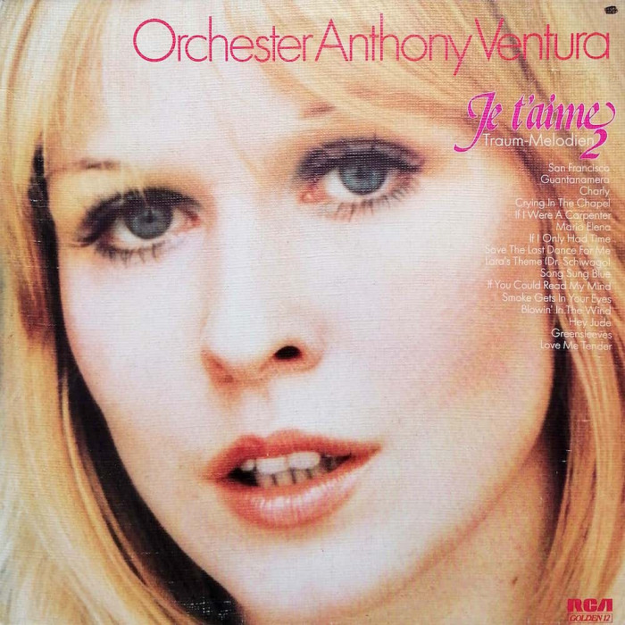 LP album - Orchester Anthony Ventura: Je Taime 2