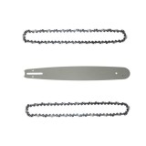 Lama de ghidaj pentru drujba GC247 de 41 cm + 2 lanturi de 26 dinti, pas 3/8