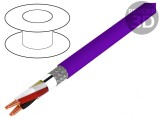 Cablu EiB/KNX 2x2x0,8mm Exterior Cu FRNC Violet