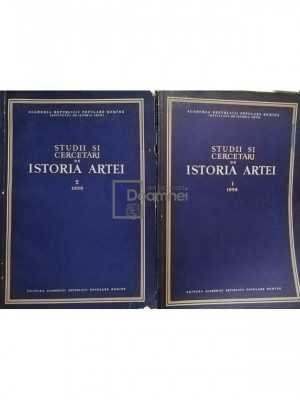 G. Oprescu (red.) - Studii si cercetari de istoria artei, anul V, volumele 1 si 2 (editia 1958) foto
