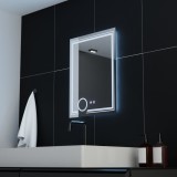 Oglinda LED Rectangulara, 60x80cm, CANTO Touch, Sistem Dezaburire, Dimabila ModernLight Concept
