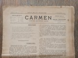 Cumpara ieftin CARMEN, ANUL 2/ 1902, NR 1 * DIRECTOR ALEXANDRU MACEDONSKI