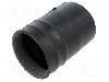 Tub termocontractant, {{Diametru inainte de contractare}}, 130mm, neagra, TE Connectivity - 202K174-25/225-0