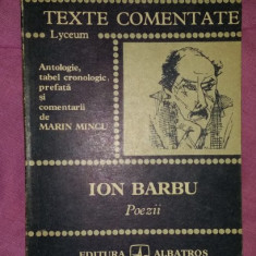 Poezii / Ion Barbu texte comentate