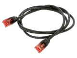 Patch Cord Goobay U/UTP Cat 6 RJ45 Cu litat, mufă dublă