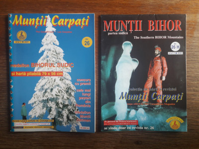 Revista Muntii Carpati, nr. 26 / 2001 cu harta inclusa / C rev P2 foto