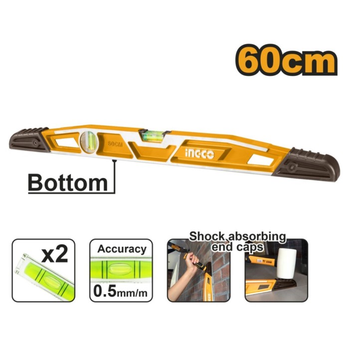 Boloboc curbat 60 cm - Ingco HBSL08060