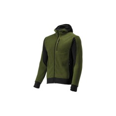 Jacheta fleece cu gluga sarna verde 3xl Yato YT-79193