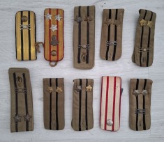 VECHI COLECTIE LOT EPOLETI - GRADE MILITARE - UNIFORMA MILITARA