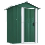 Cumpara ieftin Sopron de gradina, verde, 126x97,5x177 cm, otel zincat