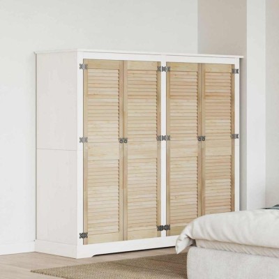 vidaXL Ușă de Dulap cu ușă 4 pcs natural 140.5 x 2.1 x 49.5 cm 3394497 foto