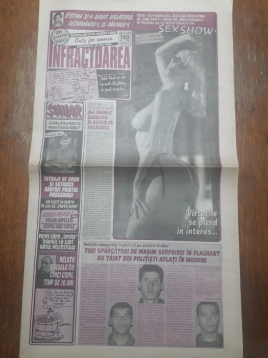 Ziarul Infractoarea nr. 140 din 14 -20 octombrie 1996 / CZ1P