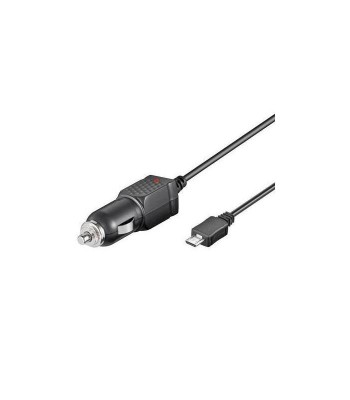 Incarcator auto micro USB 1A 1.5m Goobay foto