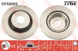 Disc frana LAND ROVER RANGE ROVER III (LM) (2002 - 2012) TRW DF6506S