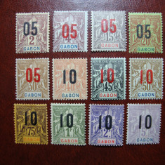 GABON 1912 SUPRATIPAR 12V/13V MH