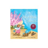 A Sky-Blue Bench