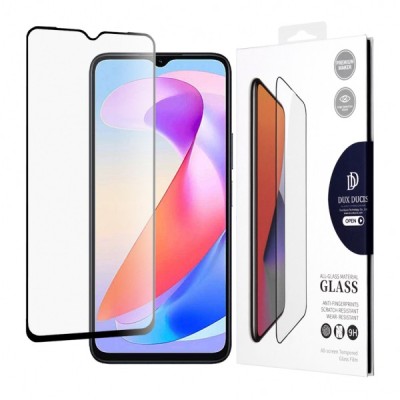 Folie de protectie Ecran DUX DUCIS pentru Honor X6a, Sticla Securizata, Edge Glue, Neagra foto