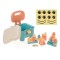 Jucărie Educațională Construcție, Set 32 Piese, Multicolor, Material Moale
