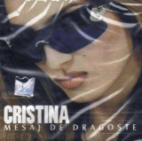 CD Cristina Spatar &lrm;&ndash; Mesaj De Dragoste , original, holograma, Pop