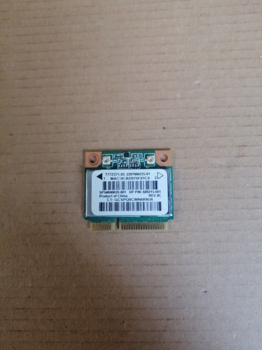 wifi HP 250 255 G3 15-G 15-r h 15T 256 690020-001 689215 Ralink RT3290 r040sq