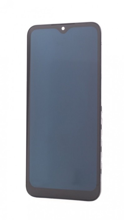 LCD Samsung Galaxy A24, A245, Negru + Rama, , Small Glass