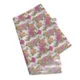 Set 10 coli de hartie pentru ambalat cu model floral