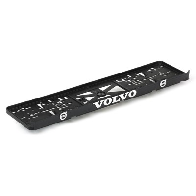 Set suport placute numar inmatriculare auto 3D (fata + spate) Volvo foto