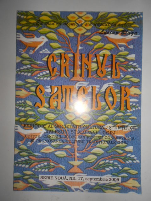 Revista Crinul Satelor (Serie Noua, Numarul 17, Septembrie 2005)