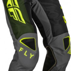 Pantaloni Off-Road Fly Racing Kinetic Jet Negru / Galben Marimea 32 FLY 376-53132