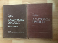 Anatomia omului/2 volume/Victor Papilian/stare buna foto