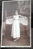Fotografie tip carte postala, eleva Iamandi Maria clasa IV-a, 1933-1934