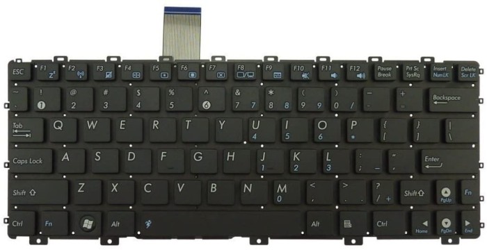 Tastatura laptop pentru Asus Eee PC 1011CX 1011PX 1015P 1015PD fara rama