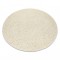 Covor SOFFI cerc shaggy 5cm cremă, cerc 80 cm