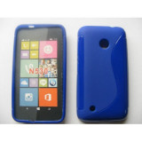 Husa Silicon S-Line Nokia Lumia 530 Albastru