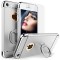 Carcasa Completa telefon Apple Iphone 6 Plus/6S Plus 3in1 Ultrasubtire Silver Matte G Ring + Folie Sticla Securizata