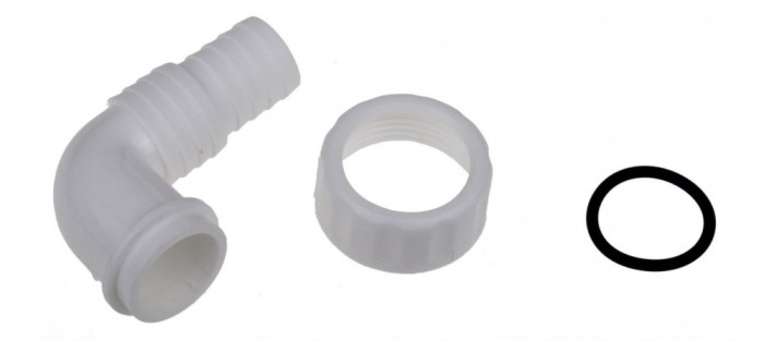 Conexiune furtun pentru sifon masina de spalat, niplu 3 4, 20 mm