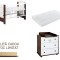 Mobilier Camera copii Si Bebelusi KLUPS SAFARI GIRAFFE Wenge 2 + Polita CADOU (Stoc LIMITAT) GreatGoods Plaything