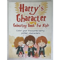 HARRY &#039;S CHARACTER , COLOURING BOOK FOR KIDS , 2019