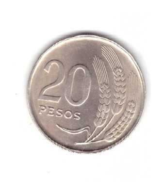 Moneda Uruguay 20 pesos 1970, stare foarte buna, curata foto