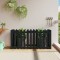 Gossi pat inaltat gradina design gard 150x50x70 cm lemn de pin tratat