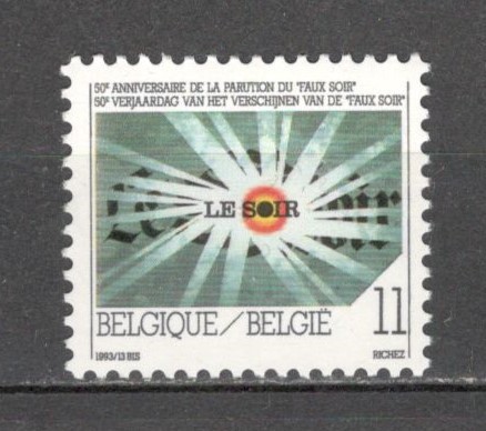 Belgia.1993 50 ani ziarul &quot;Le soir&quot; MB.388