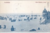 Constanta. Baile Mamaia si plaja (circulata 1928)