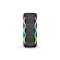 Boxa portabila cu lumini RGB, putere 16W, MP3, USB, bluetooth, TF, acumulator, FM, karaoke, negru