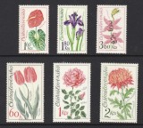 Cehoslovacia 1973 - Flori, serie neuzata