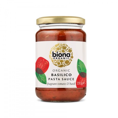 Sos de rosii cu busuioc Basilico eco 350g BIONA foto