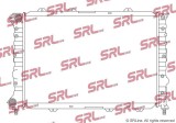 Radiator Alfa Romeo 156 06, motor: 1.8 TS, 2.0 JTS, 2.0 TS, 2.5 V6, iesire - conector rapid, 580x400x22, SRLine, Aluminiu/ Plastic brazat, 60651921;