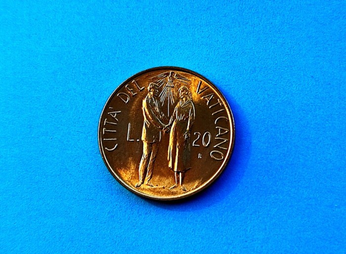 20 Lire 1982 Vatican-UNC-RAR!