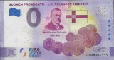 !!! 0 EURO SOUVENIR - FINLANDA , PRESEDINTELE L. K. RELANDER - 2021.2 - UNC